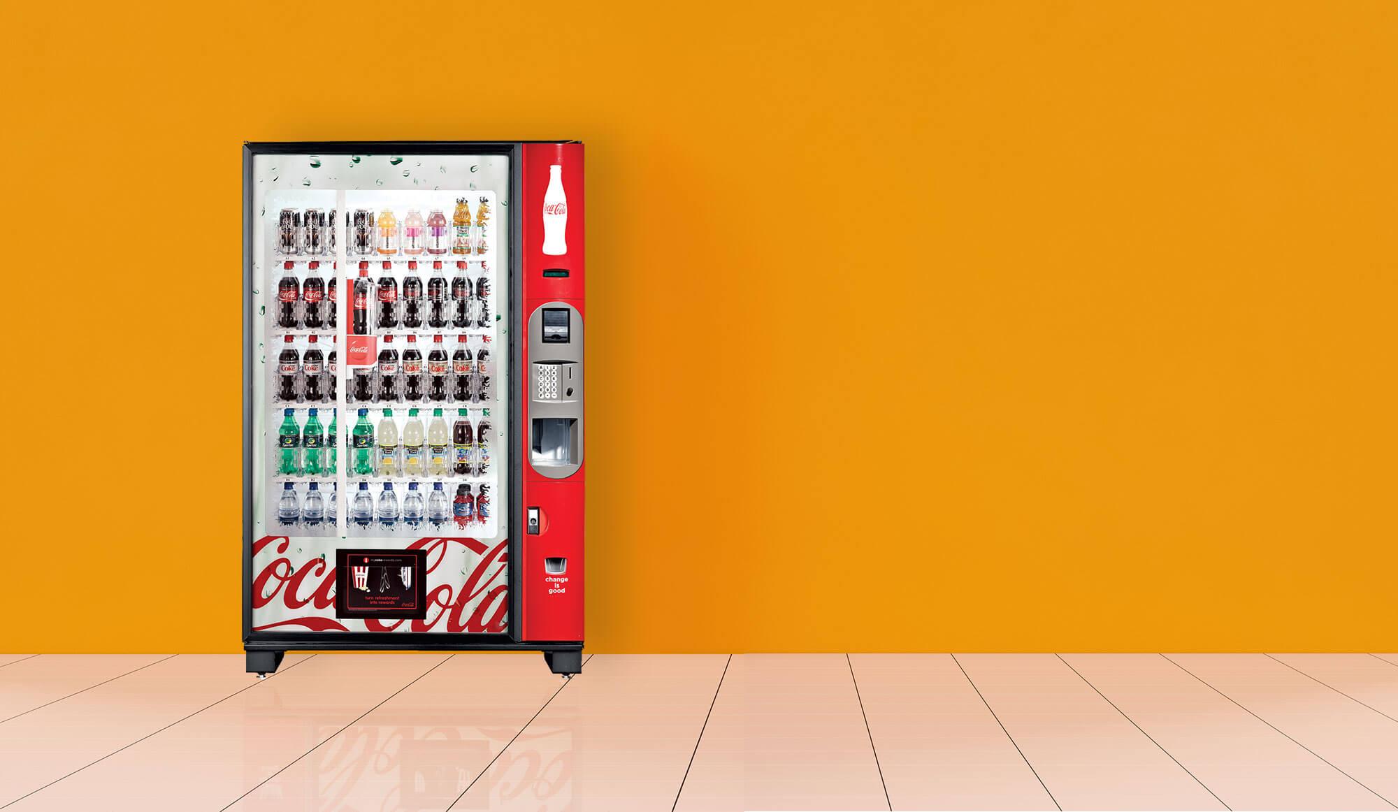 Vending Machine in College or Shopping Complex